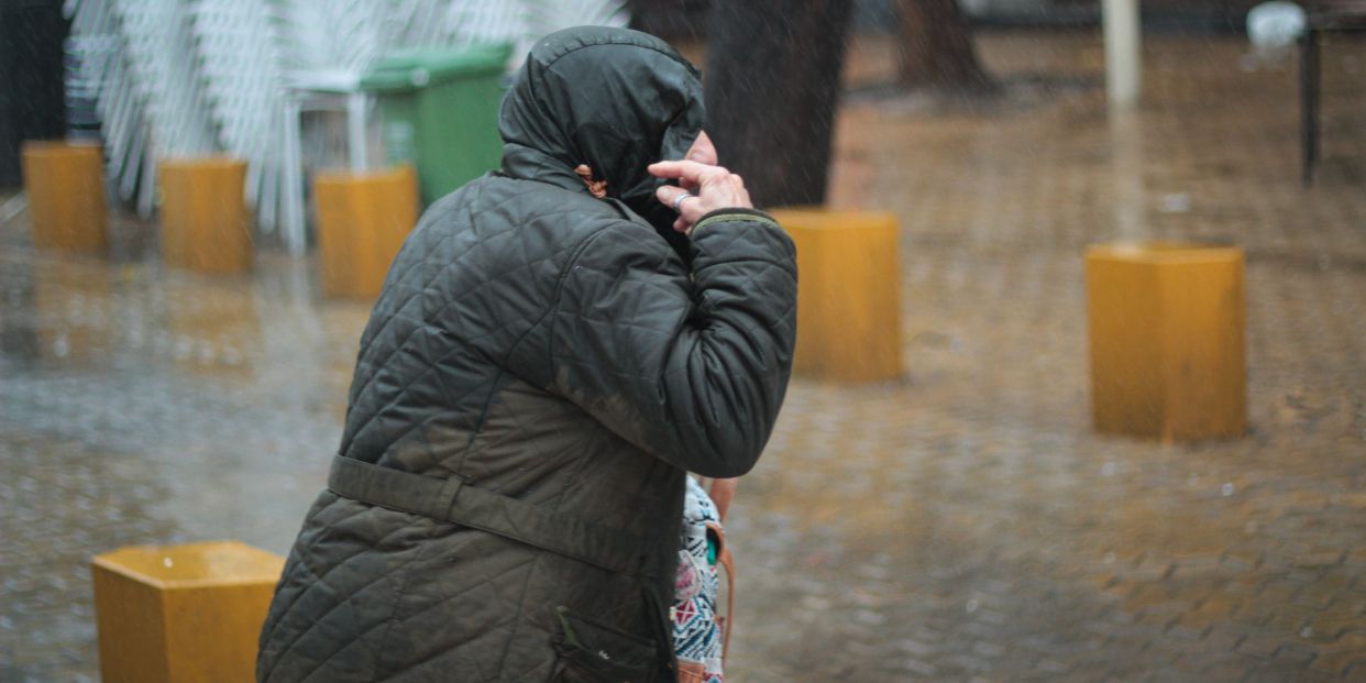 Febrero se despide con tiempo invernal frío lluvia y nieve