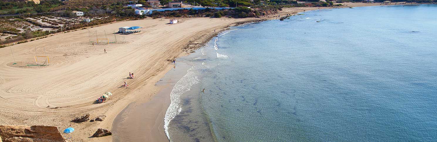 Playa Carrelona de Águilas. Foto Murcia Turística