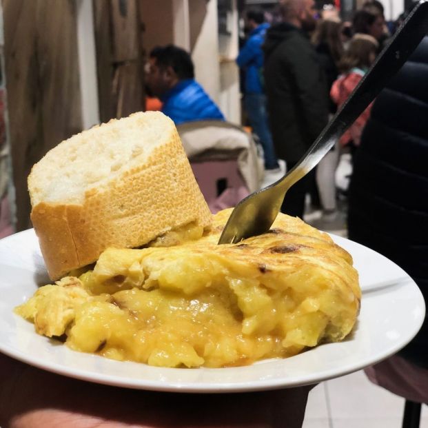 Tortilla de patatas, Casa Dani (Jesús Fernández)