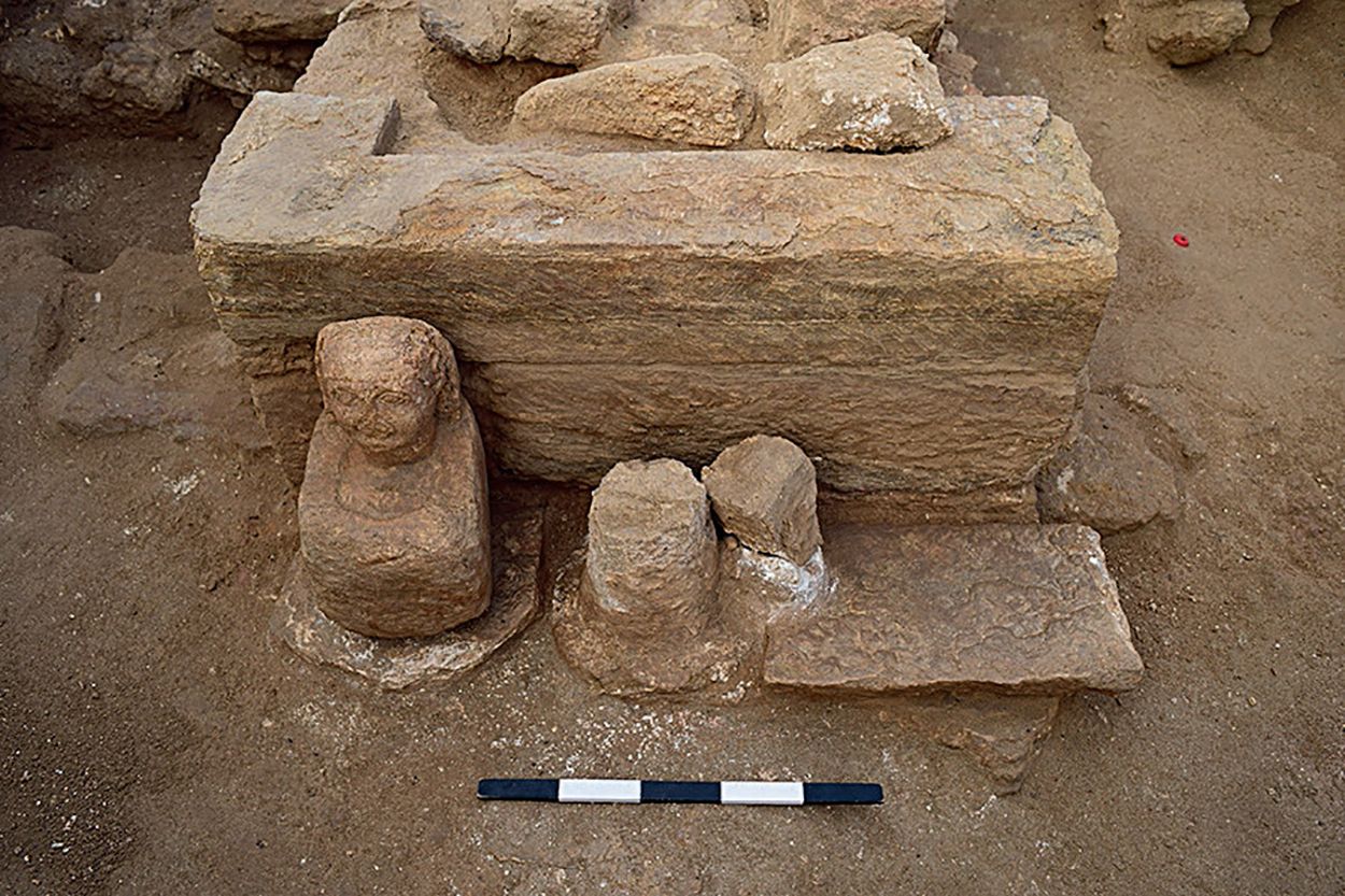 Descubren un extraño ritual con halcones decapitados en un templo egipcio