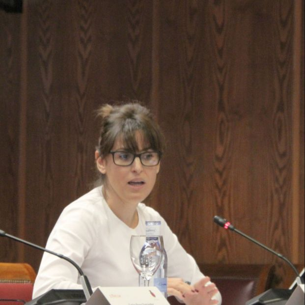 Cristina Estévez, UGT Pensiones mesa debate