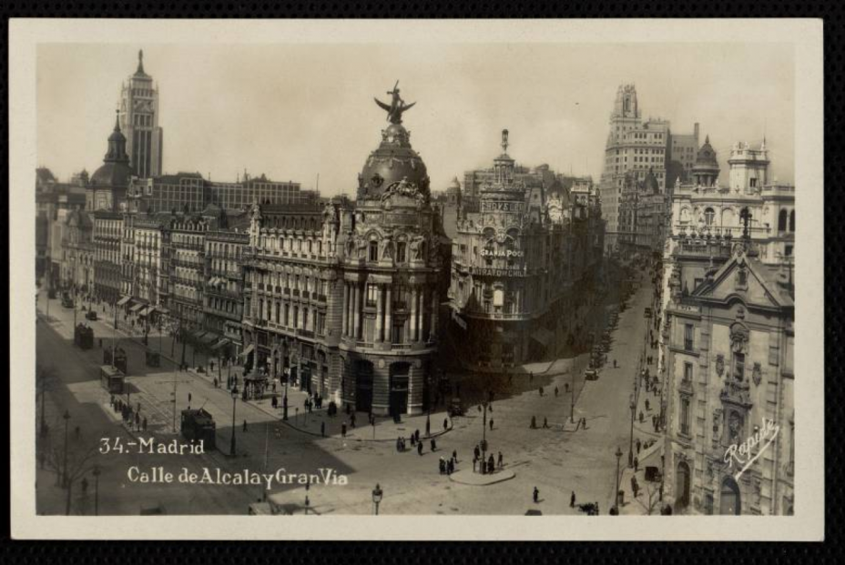 Calle Alcalá y Gran Vía