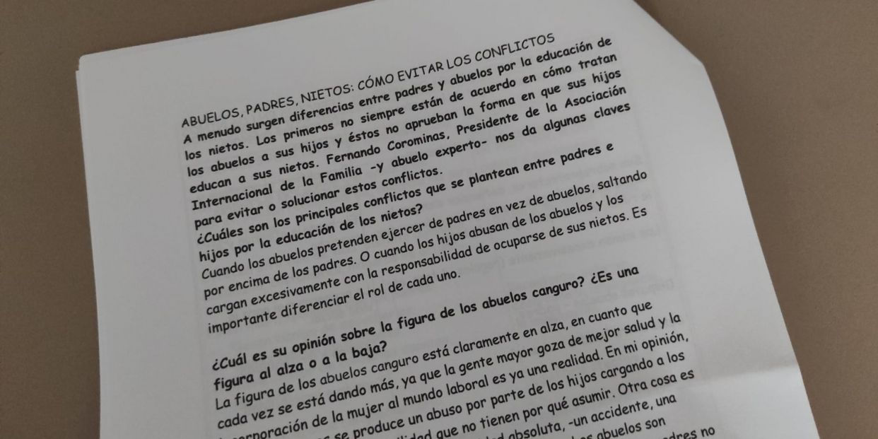 Guía para las relaciones entre abuelos y nietos