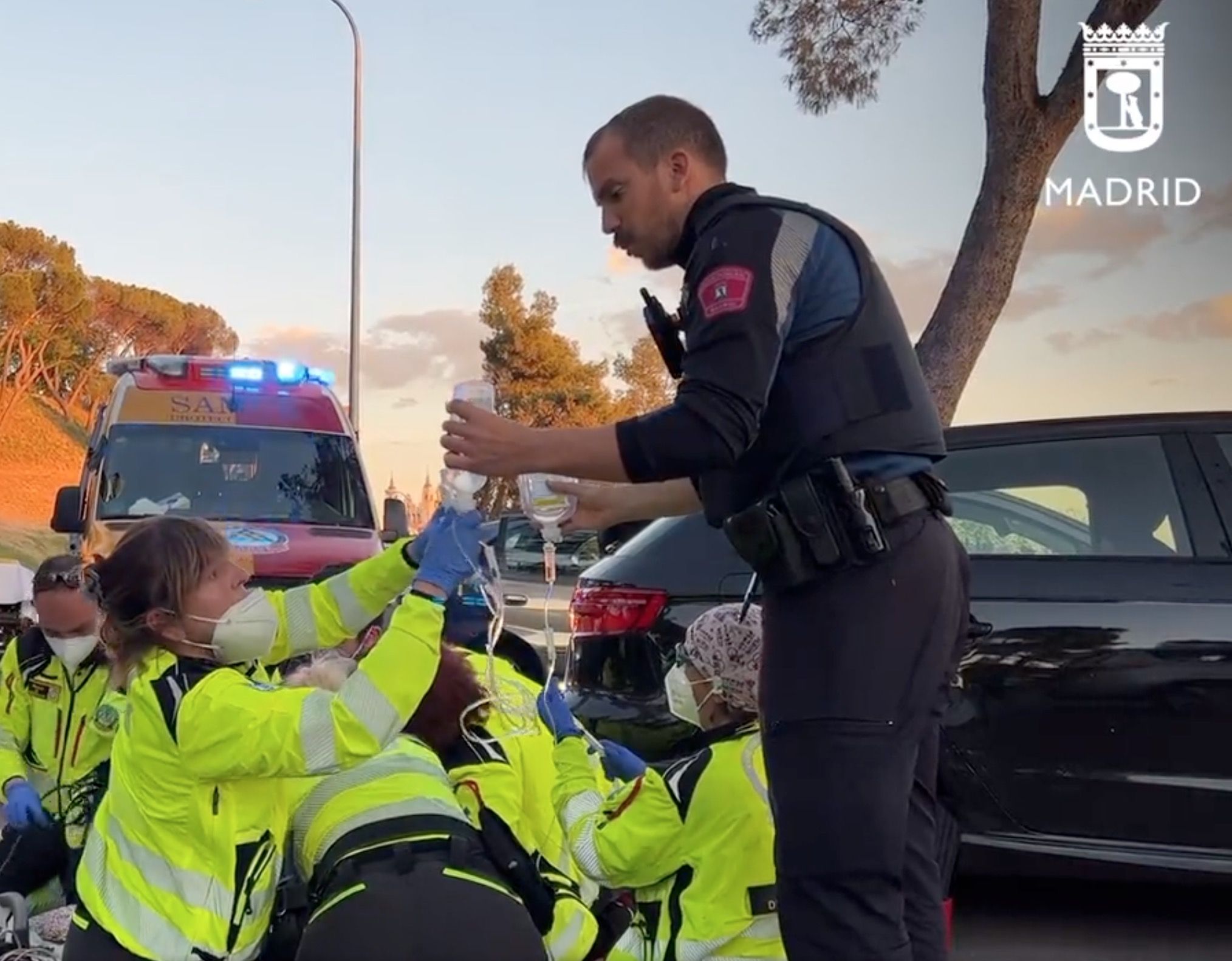 Muy grave un niño de 8 años al ser atropellado por una moto