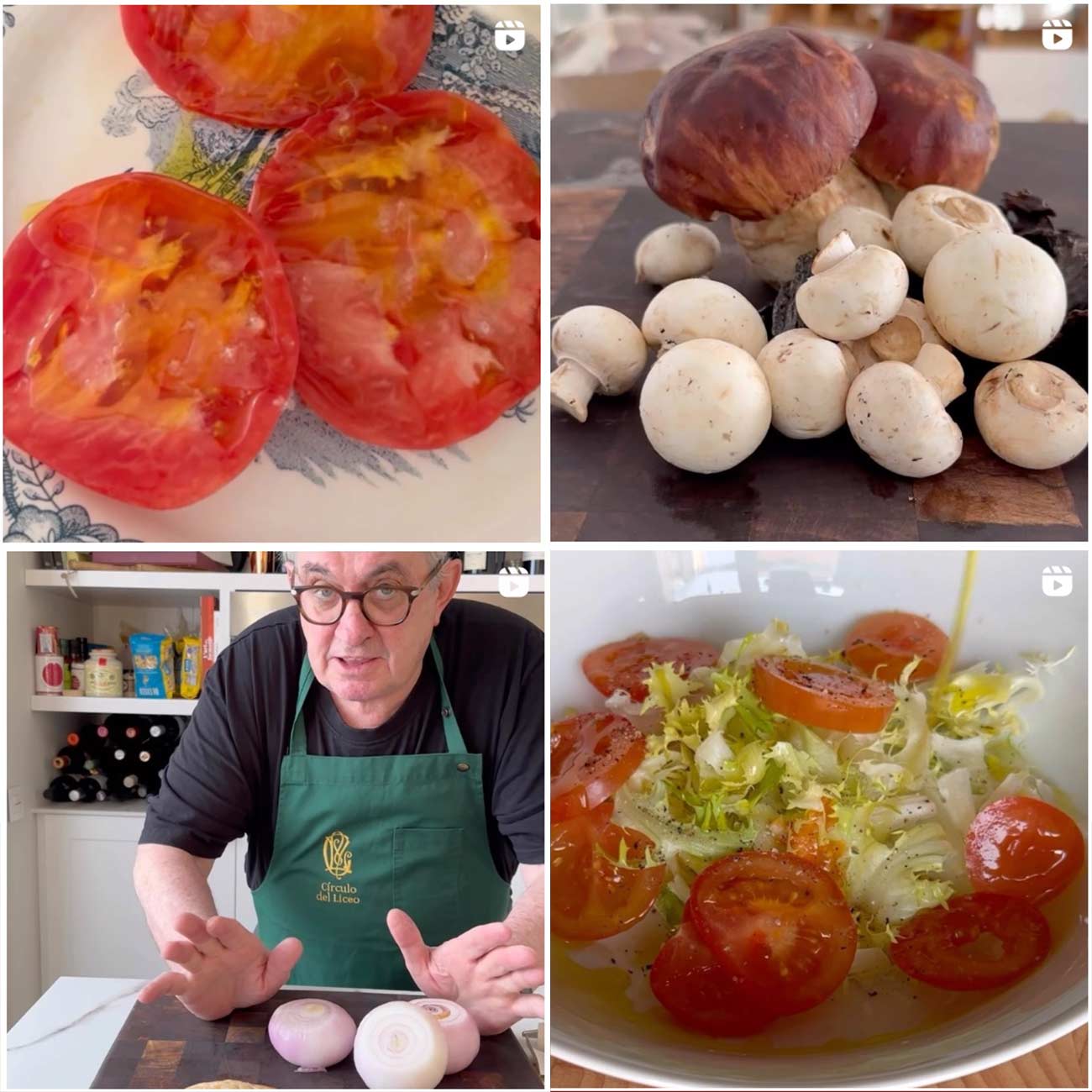 Las recetas de Rafuel con productos de temporada: espárragos, perrechicos, los primeros tomates