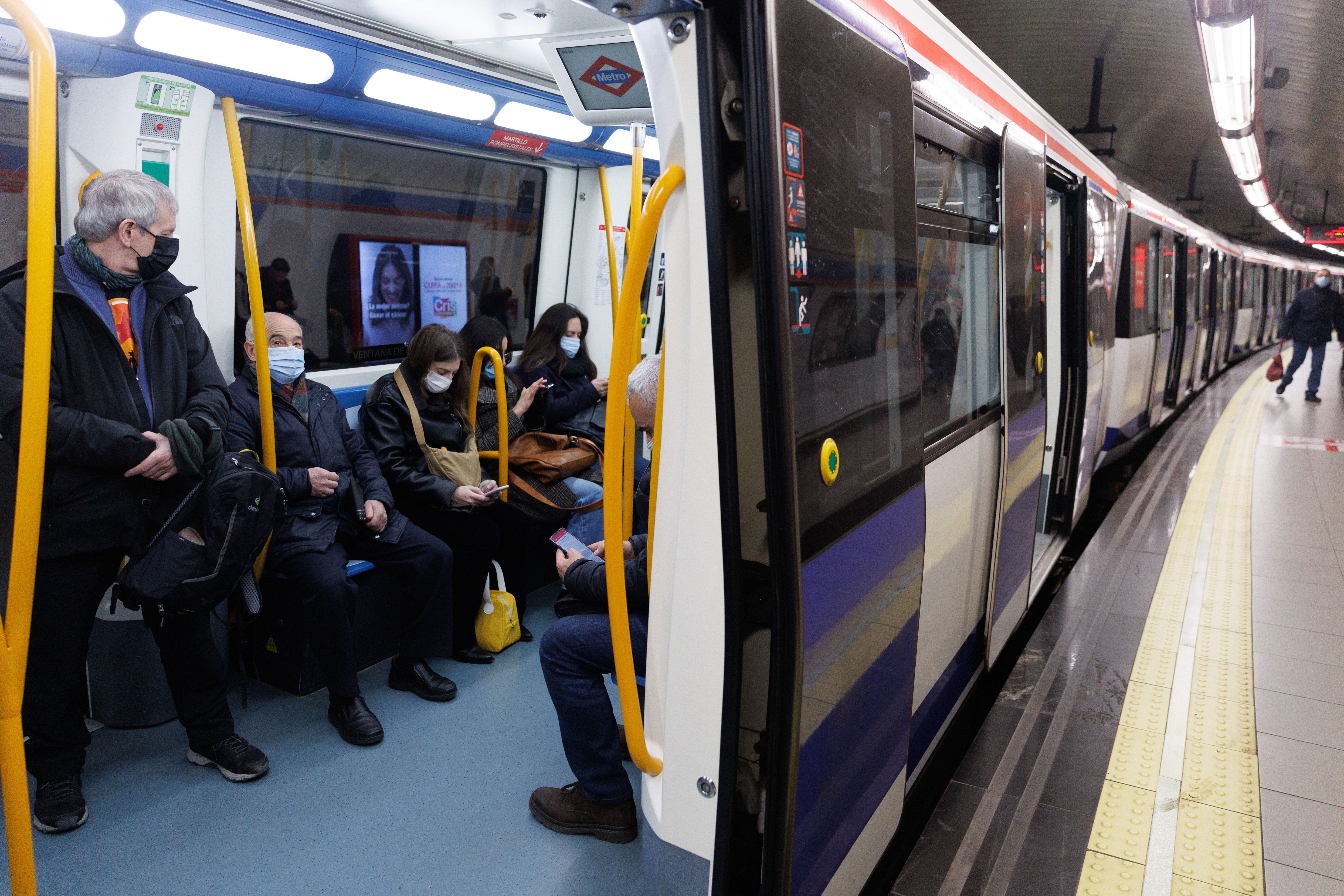 El cambio en el Metro de Madrid que ya han empezado a notar algunos usuarios. Foto: Europa Press
