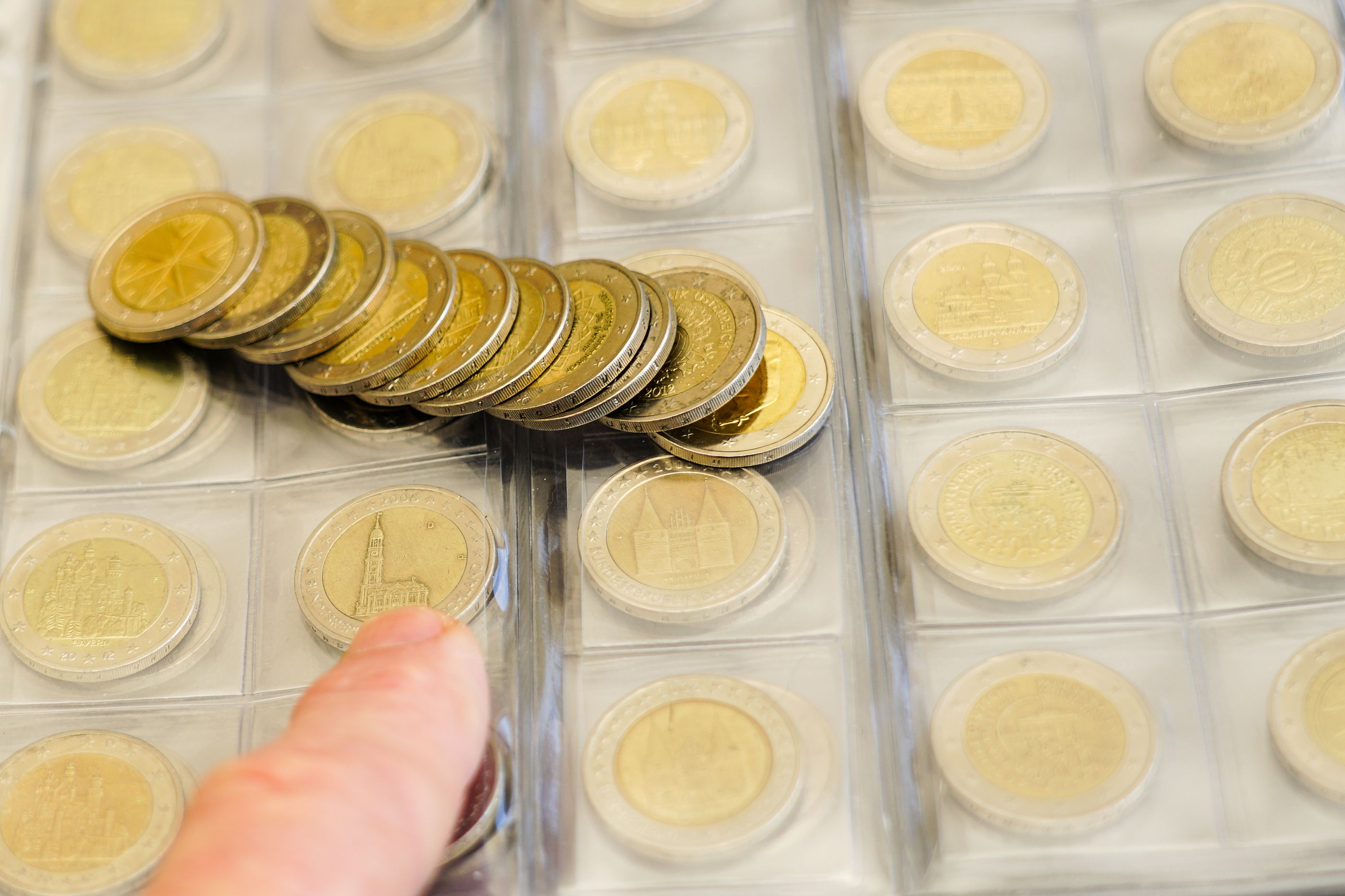 Las monedas de 2 euros que pueden hacerte ganar una fortuna