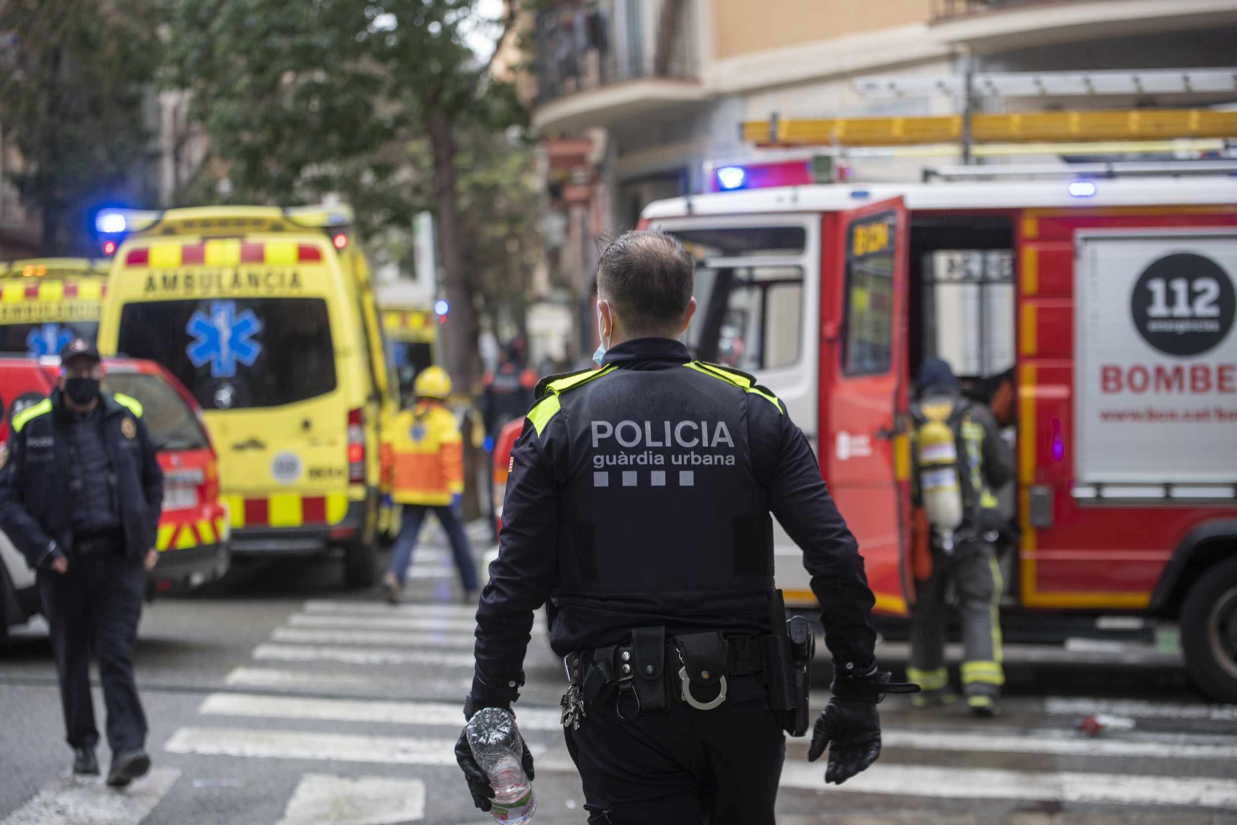 Muere un bebé de un año atropellado en el centro de Barcelona