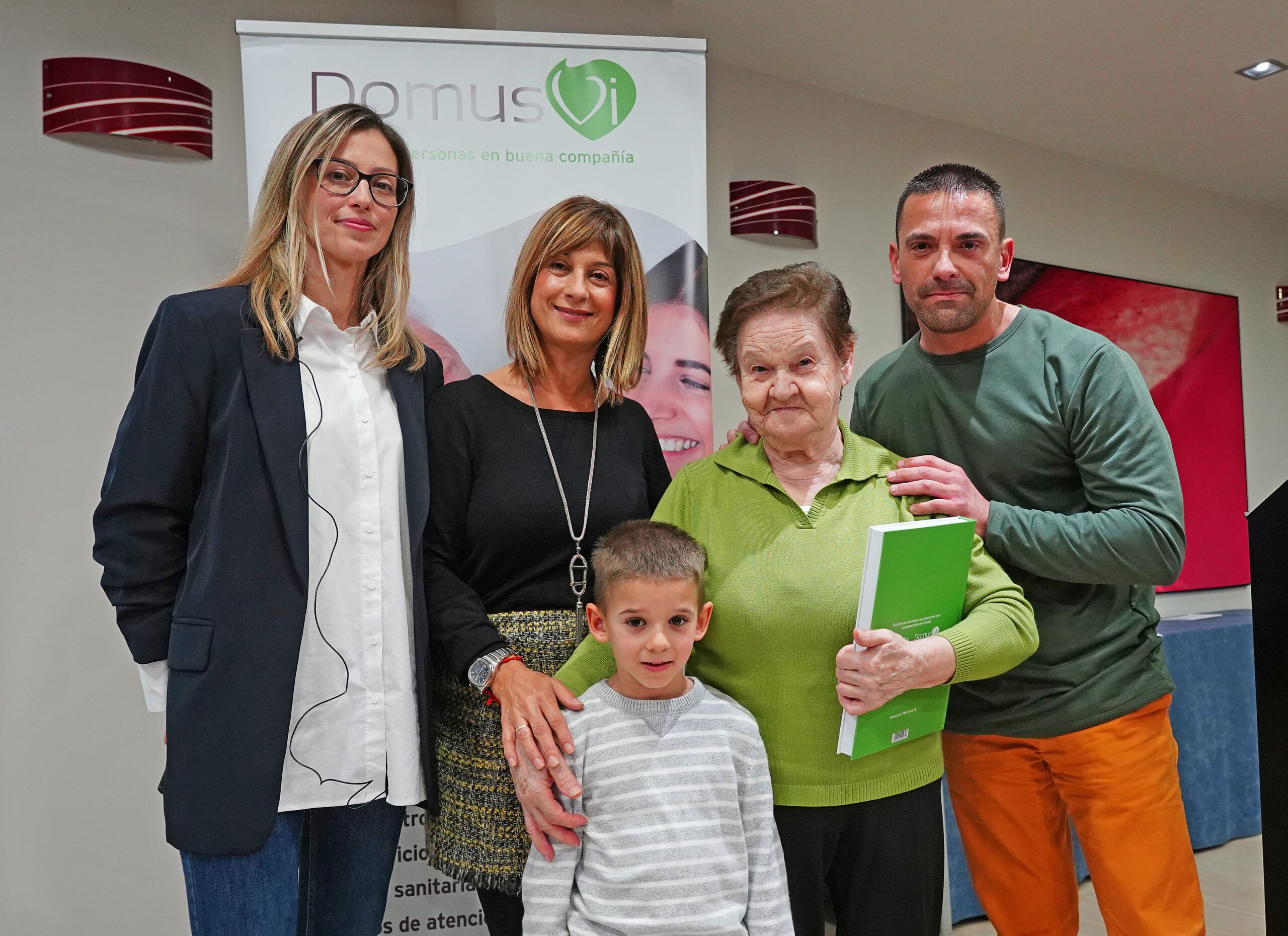 DomusVi involucra a las familias en el cuidado de las personas mayores