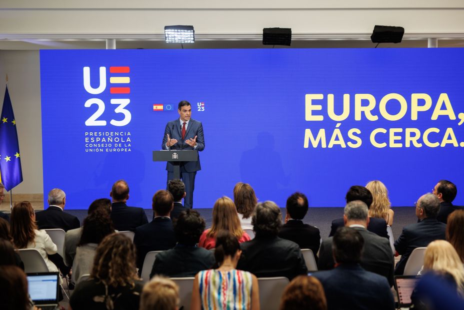 EuropaPress 5272741 presidente gobierno pedro sanchez presenta prioridades presidencia espanola