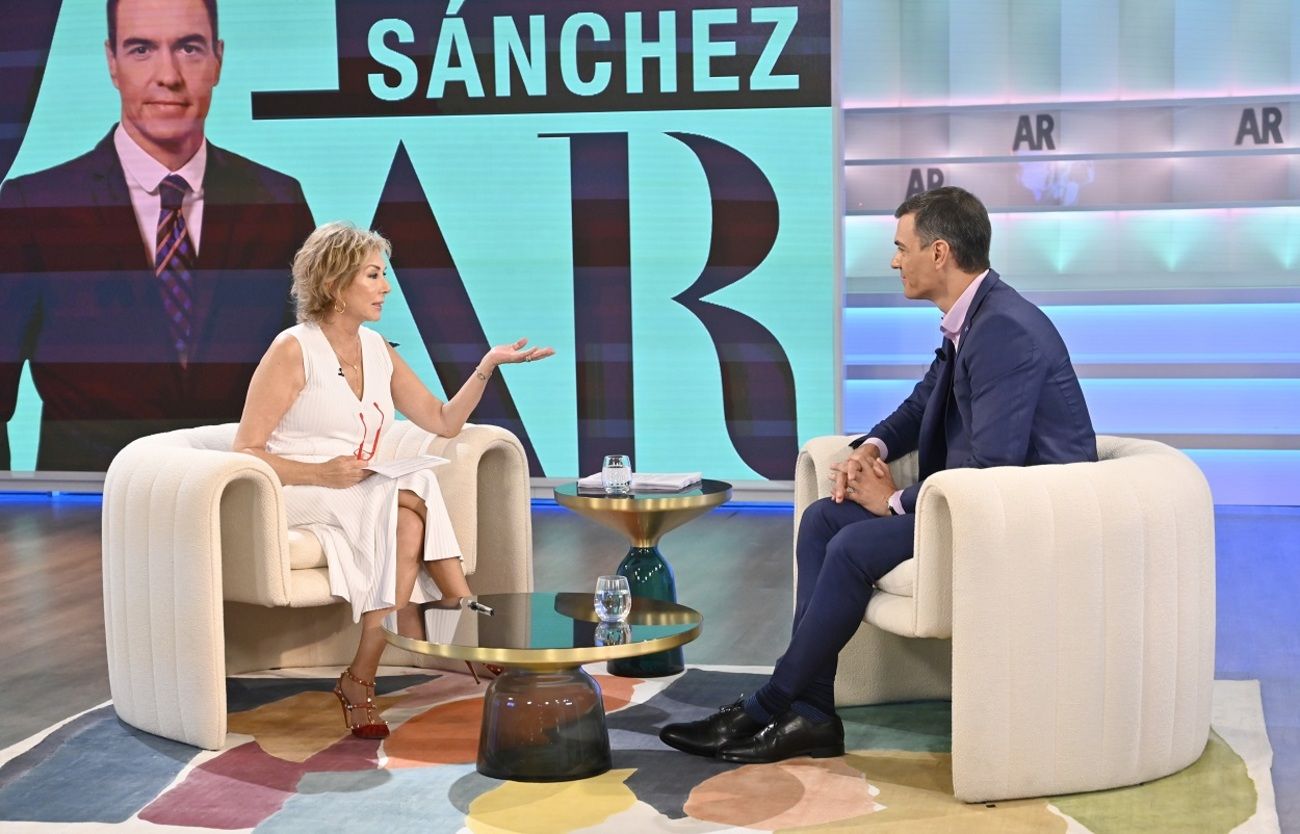 Las frases más destacadas de Sánchez en su tensa entrevista con Ana Rosa: "Soy un político limpio"