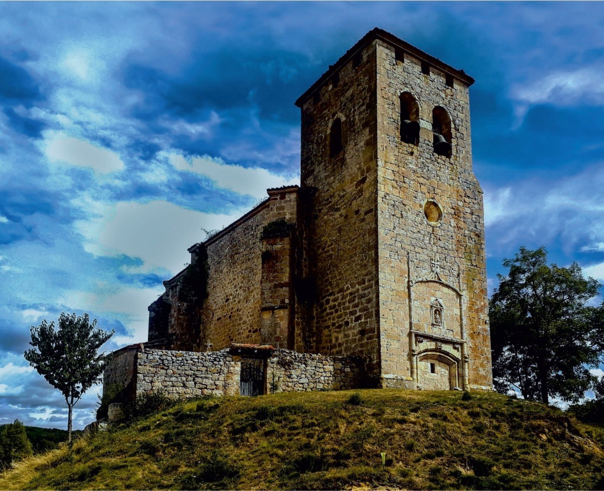 Ocho vecinos de un pueblo de Burgos logran salvar su iglesia del siglo XVI: "Tiene futuro". Foto: Europa Press