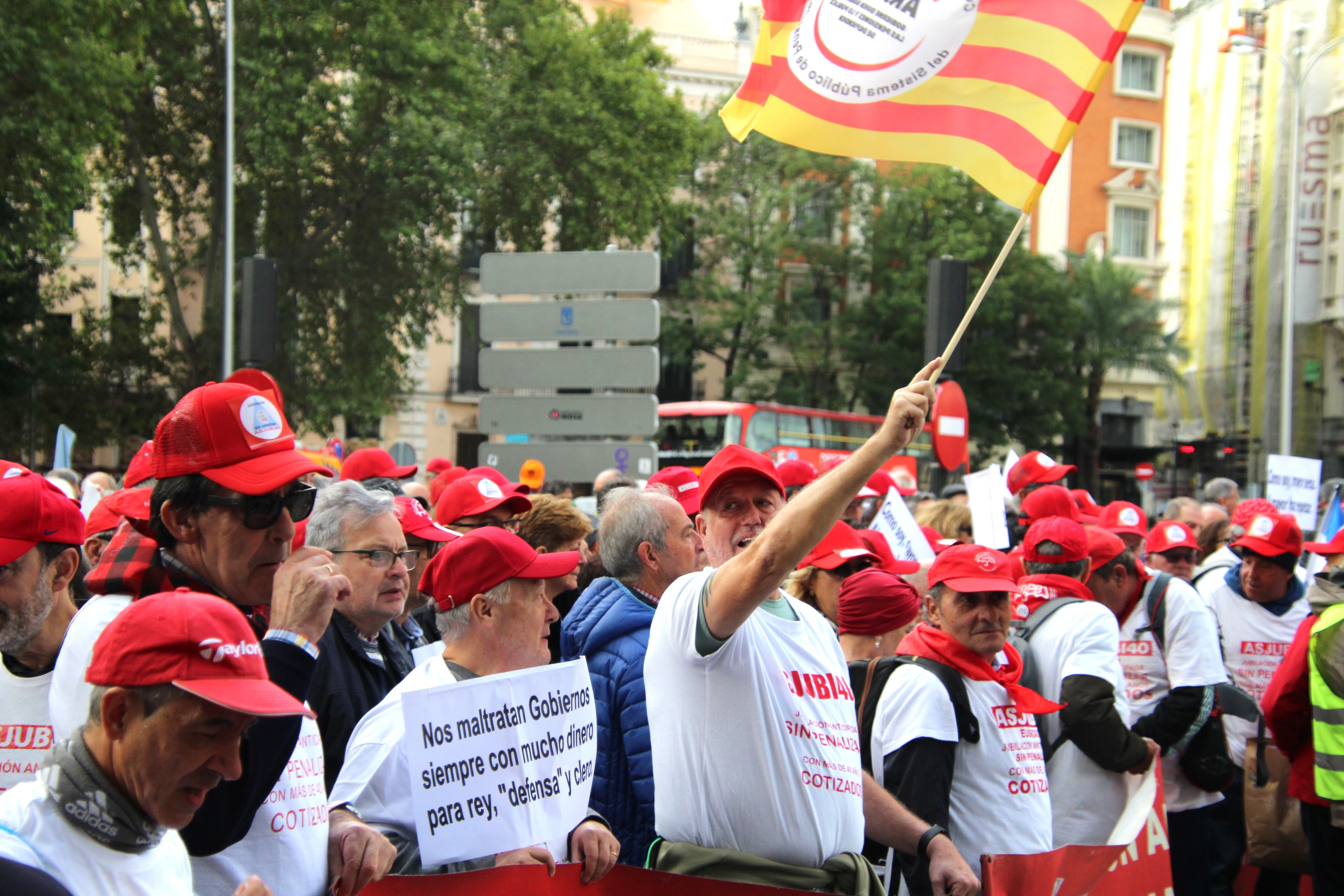 Manifestación Pensionistas 28 de octubre. Foto: Pablo Recio