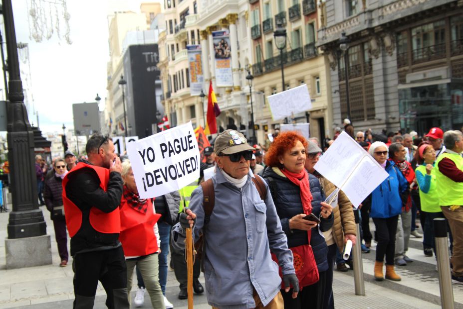Manifestación Pensionistas 28 de octubre. Foto: Pablo Recio