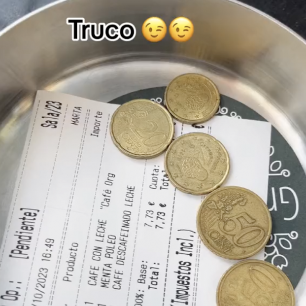 El truco de los camareros para que los clientes dejen mas propina. Foto: TikTok