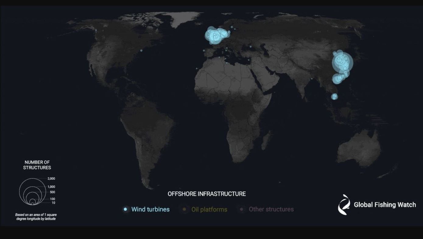 El mapa inédito del océano que revela la actividad legal (e ilegal) del mar