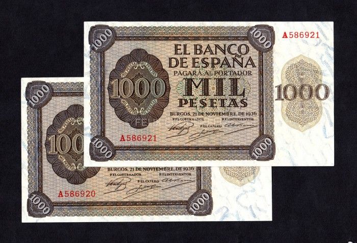 billetes 1000 pesetas