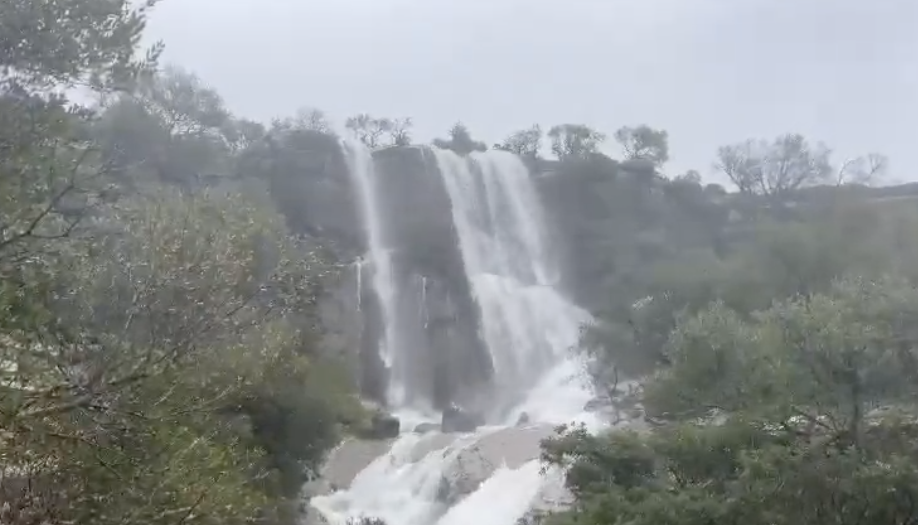 Vídeo: Revienta la mayor catarata de la provincia de Cádiz