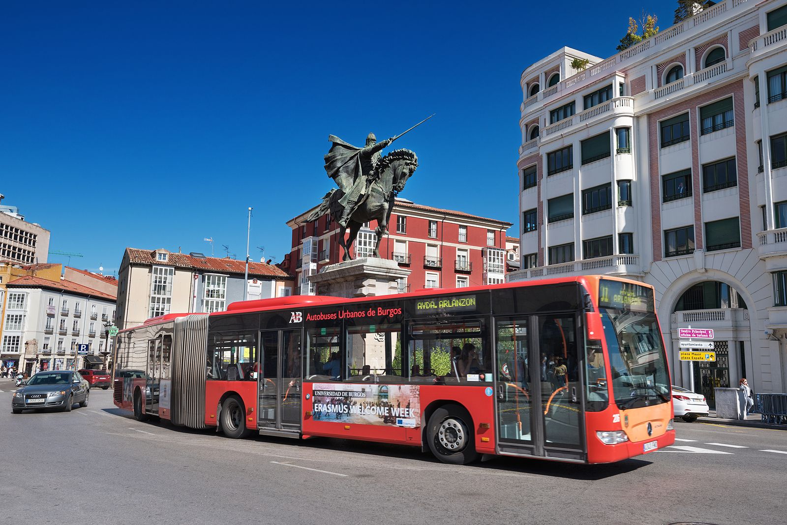 Los autobuses urbanos de Burgos serán gratuitos para mayores de 65 años