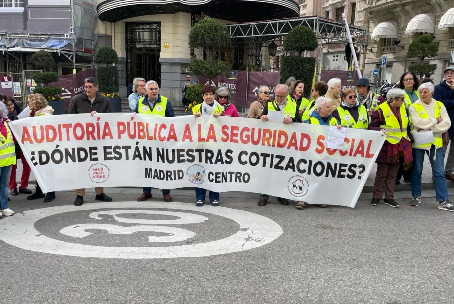 auditoria coespe protesta congreso madrid