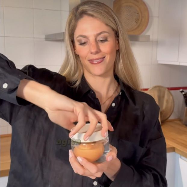 La ganadora de Masterchef comparte en redes el truco definitivo para pelar huevos cocidos. Captura reel Instagram