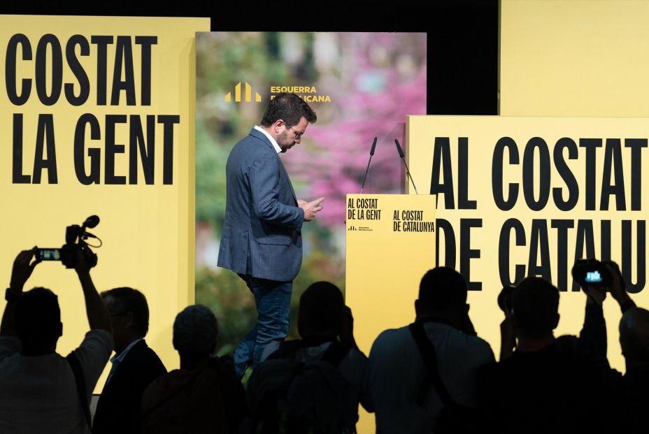 Pere Aragonès deja la primera línea política tras el batacazo de ERC en las catalanas