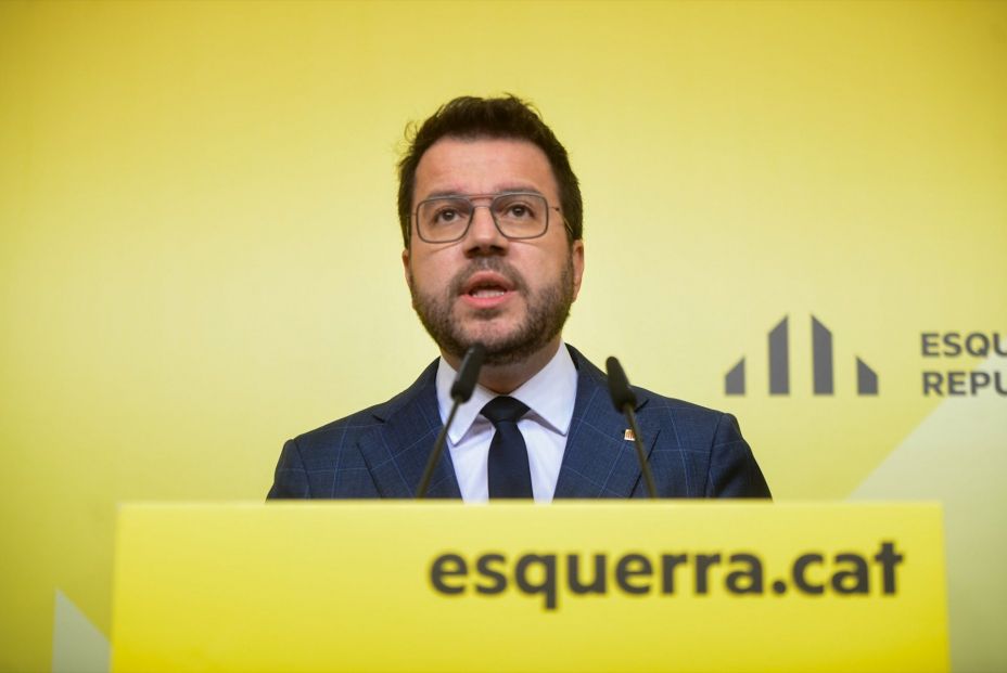 EuropaPress 5958316 presidente generalitat catalunya candidato erc reeleccion pere aragones