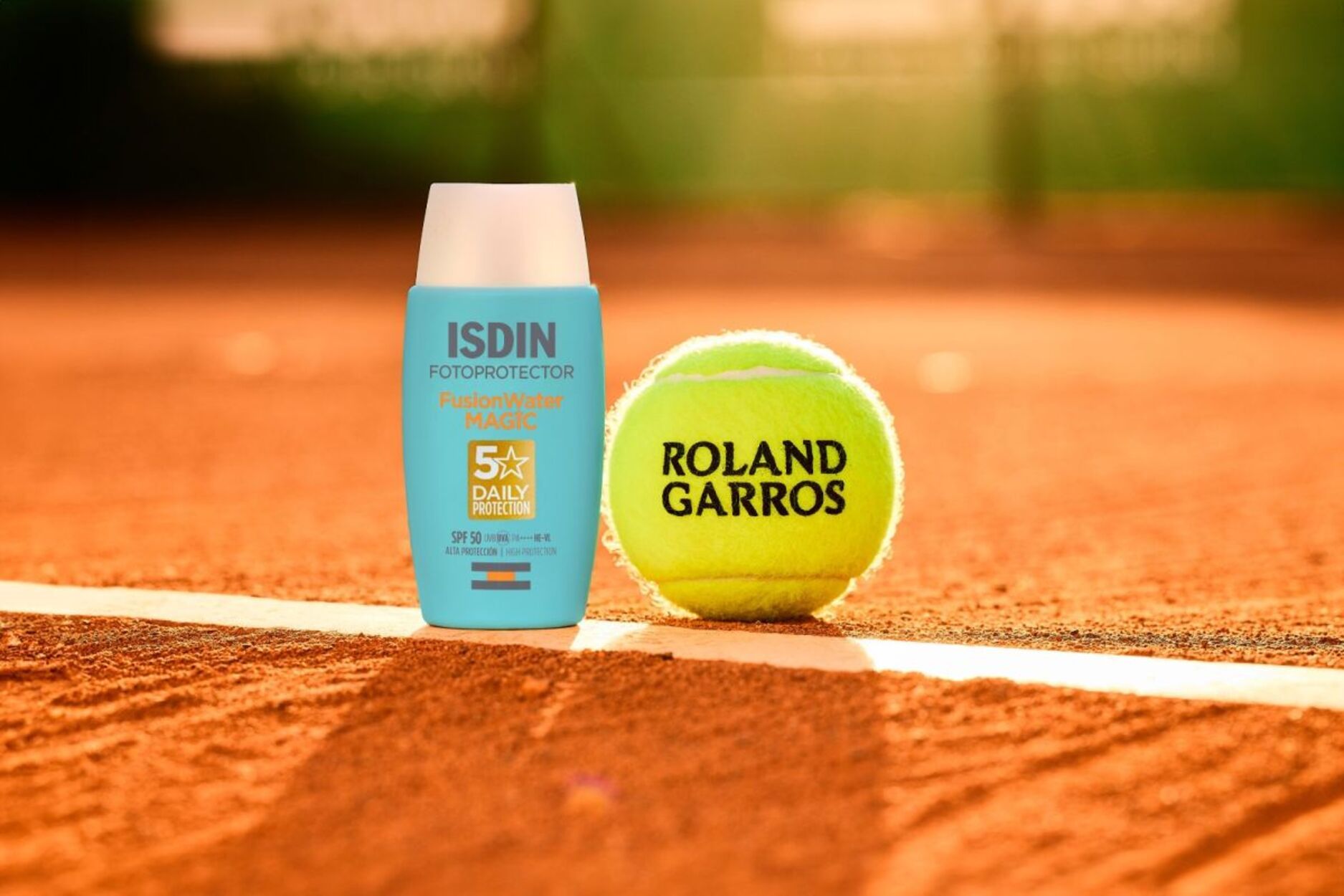 ISDIN y el Roland Garros se unen para concienciar y prevenir el cáncer de piel