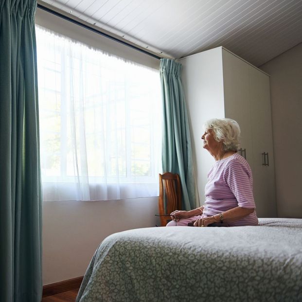 San Juan de Dios lanza una campaña para sensibilizar a la poblacion sobre la soledad de los mayores (Big Stock)