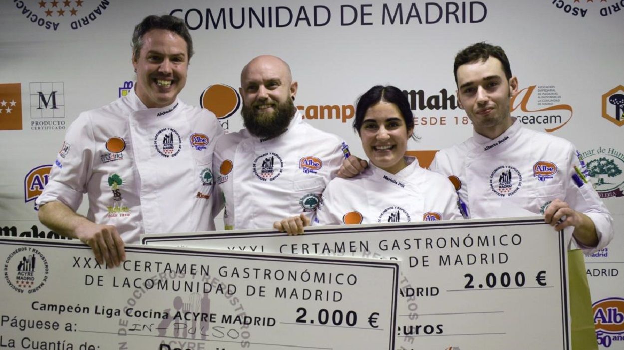 Estos son los chefs y reposteros de Madrid que participarán en el Campeonato Gastronómico nacional. Foto: Comunidad de Madrid