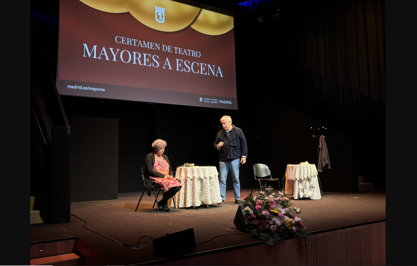 El certamen de teatro 'Mayores a Escena' potencia la longevidad activa (Ayuntamiento de Madrid)