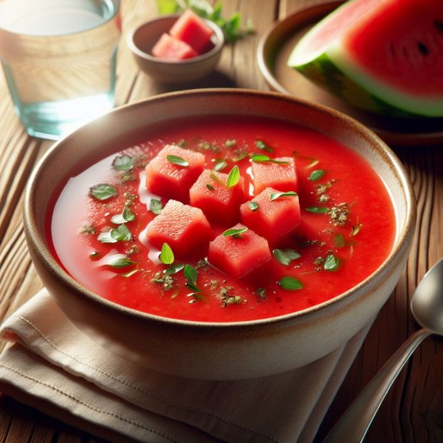 Gazpacho de sandía