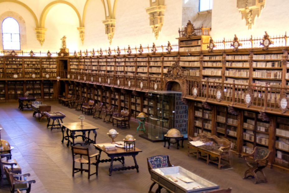 Museos gratis o con entrada reducida para personas mayores de 65 años en Salamanca. BIBLIOTECA SALAMANCA. UNIVERSIDAD DE SALAMANCA