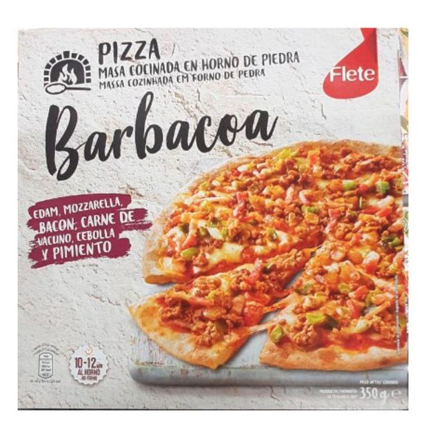 Pizza FLETE (ALDI) BARBACOA: