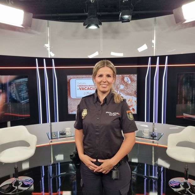 Susana, Oficial de Policía del Plan Mayor Seguridad de la Unidad Central de Participación Ciudadana