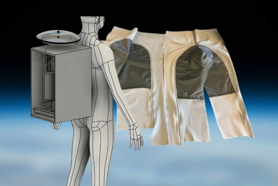 El traje espacial inspirado en 'Dune' que ayudará a los astronautas a reciclar su orina en agua
