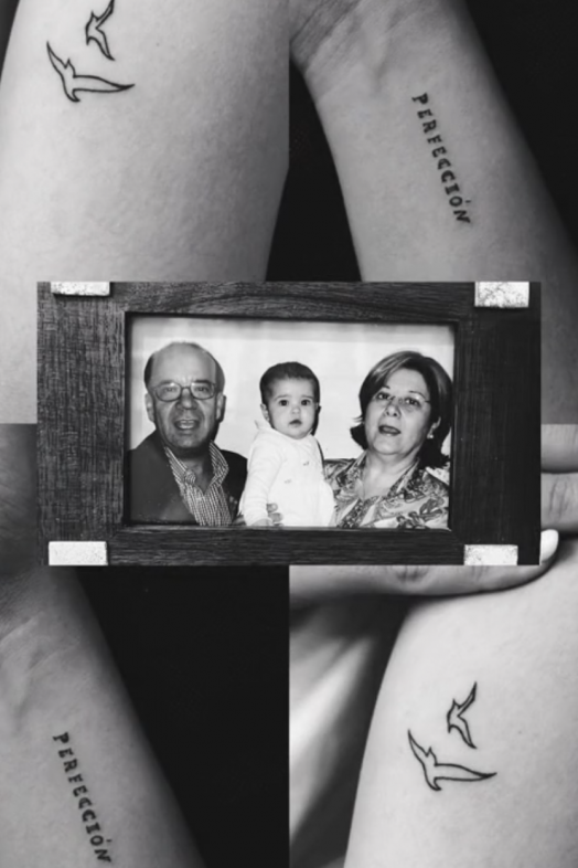 Vídeo: se hace tatuajes en honor a sus abuelos y la reacción se vuelve viral