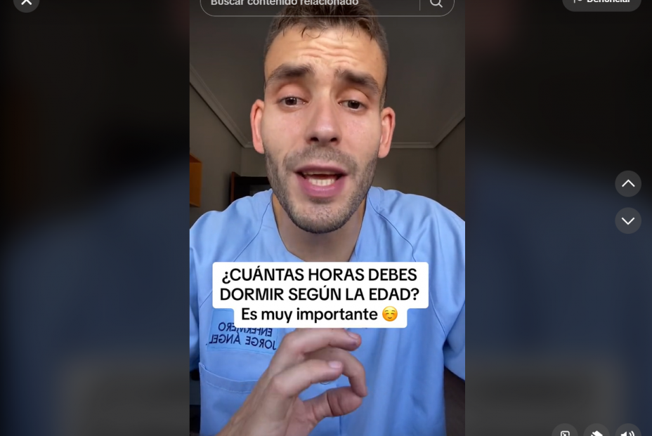 Estas son las horas que debes dormir según tu edad (TikTok)