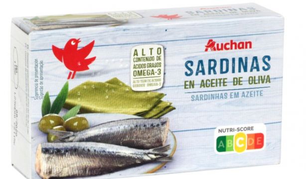 Sardinas en aceite de oliva de Auchan (Alcampo)