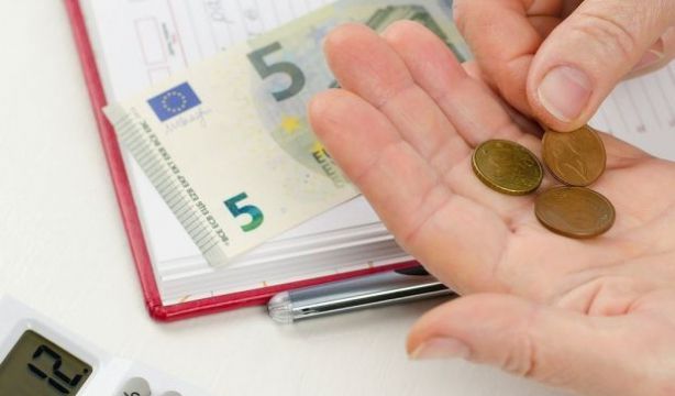 bigstock pension euros