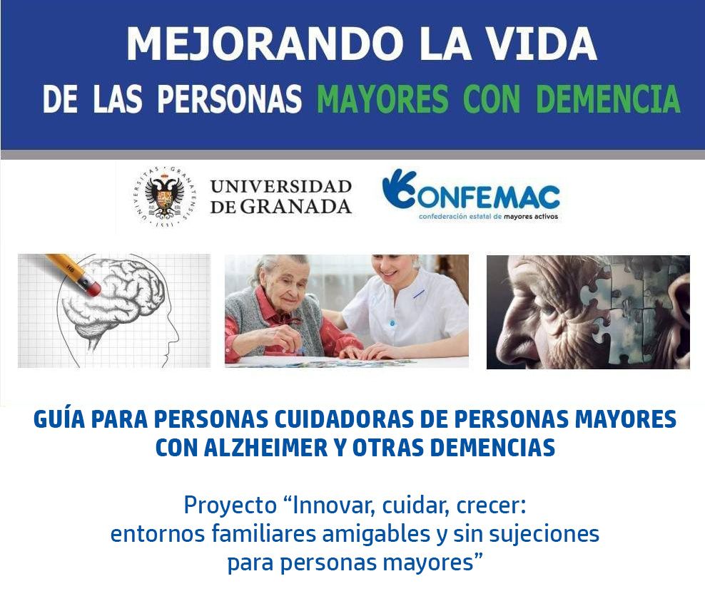CONFEMAC lanza una guía para cuidadoras de personas mayores con alzhéimer