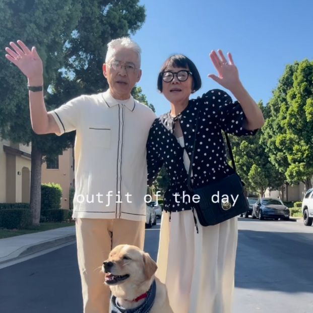 Aki y Koichi, la pareja que conquista las redes sociales con sus 'outfits' diarios (Instagram)