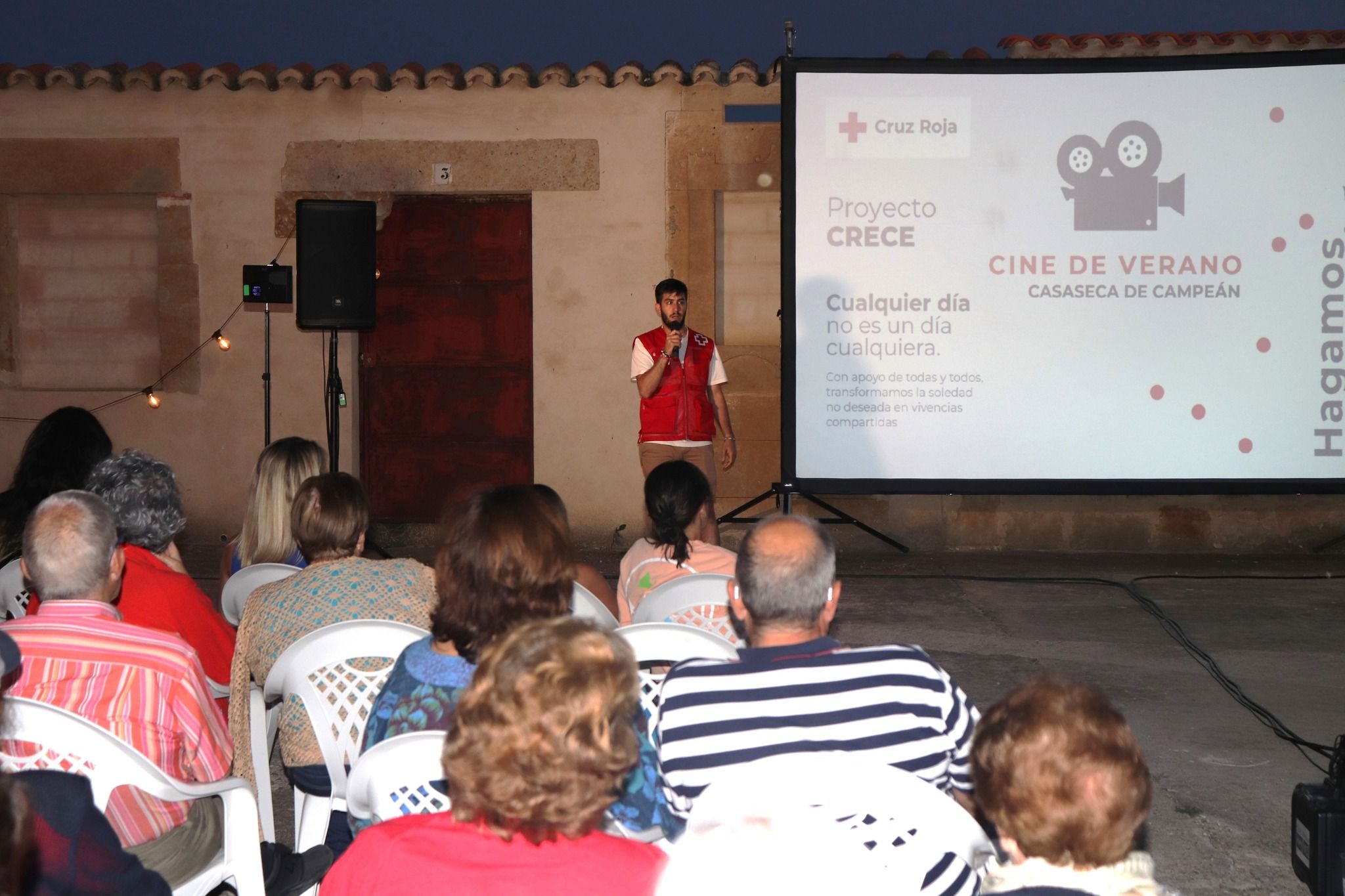 Marzales y Barcial de la Loma acogen el ciclo de Cine de Verano promovido por Cruz Roja