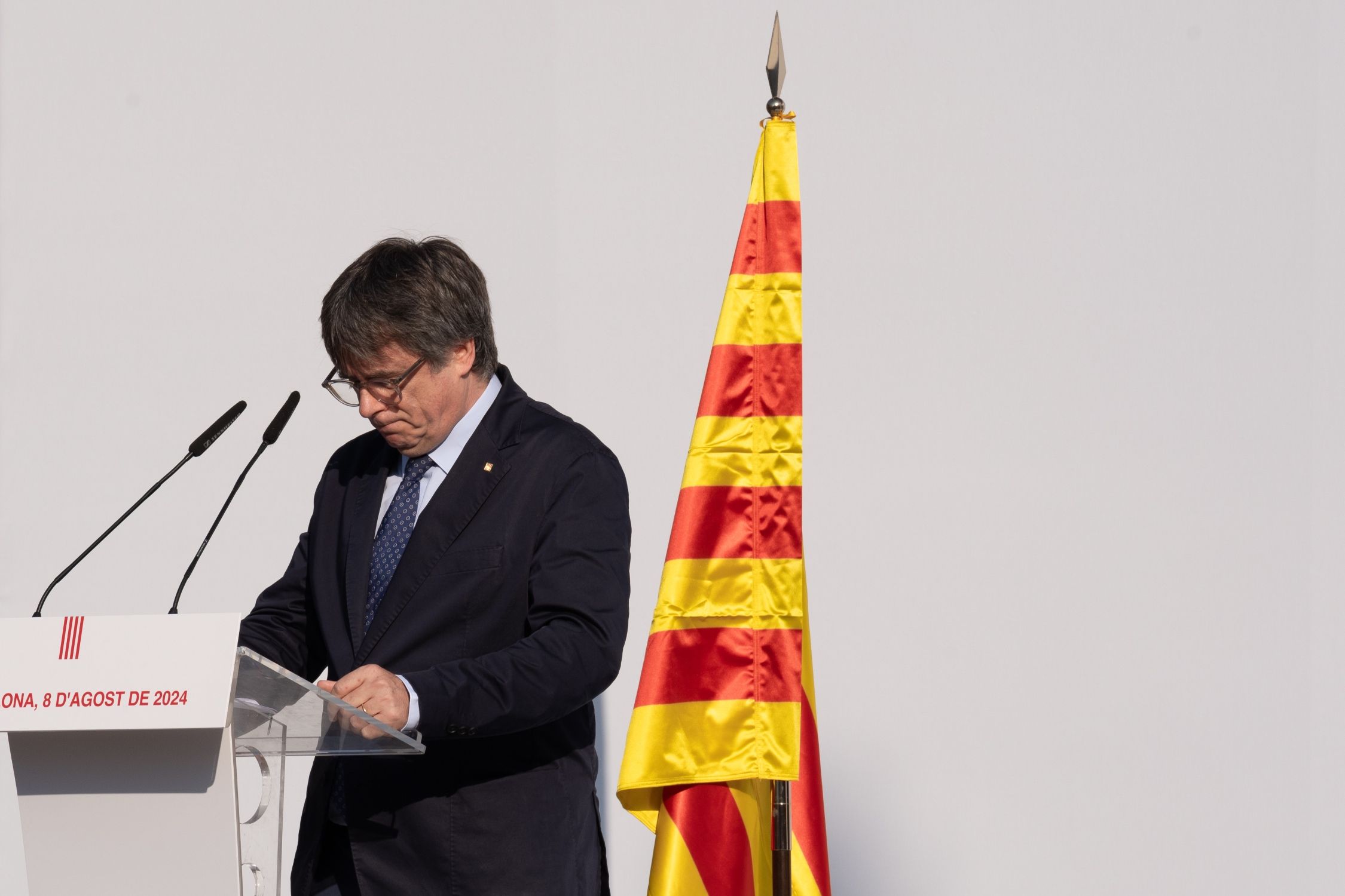 El abogado de Puigdemont afirma que ha salido de España: "Está en un lugar seguro" (Europa Press)