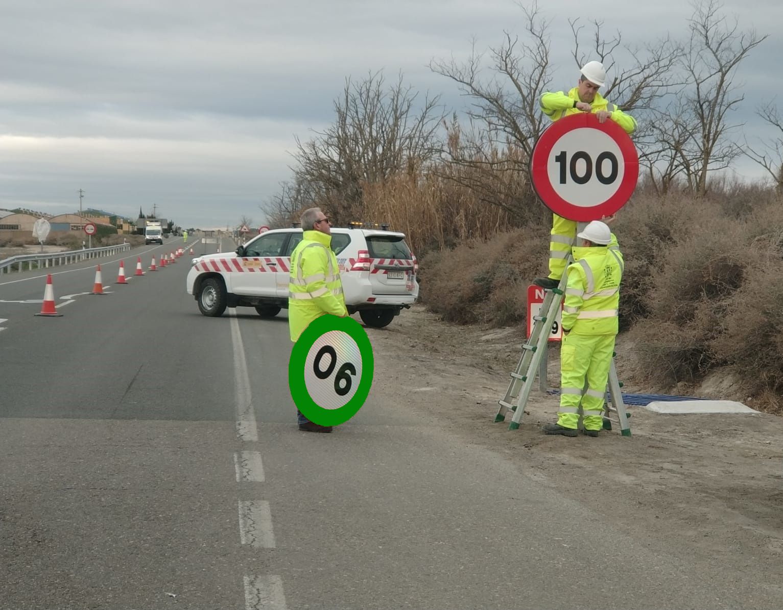 ¿Qué significa la nueva señal circular verde que ha instalado la DGT en las carreteras?