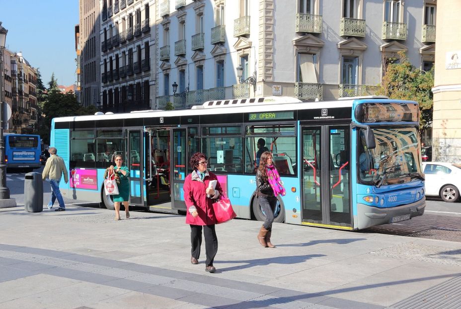 Los autobuses de EMT serán gratuitos los días 2, 9 y 10 de septiembre