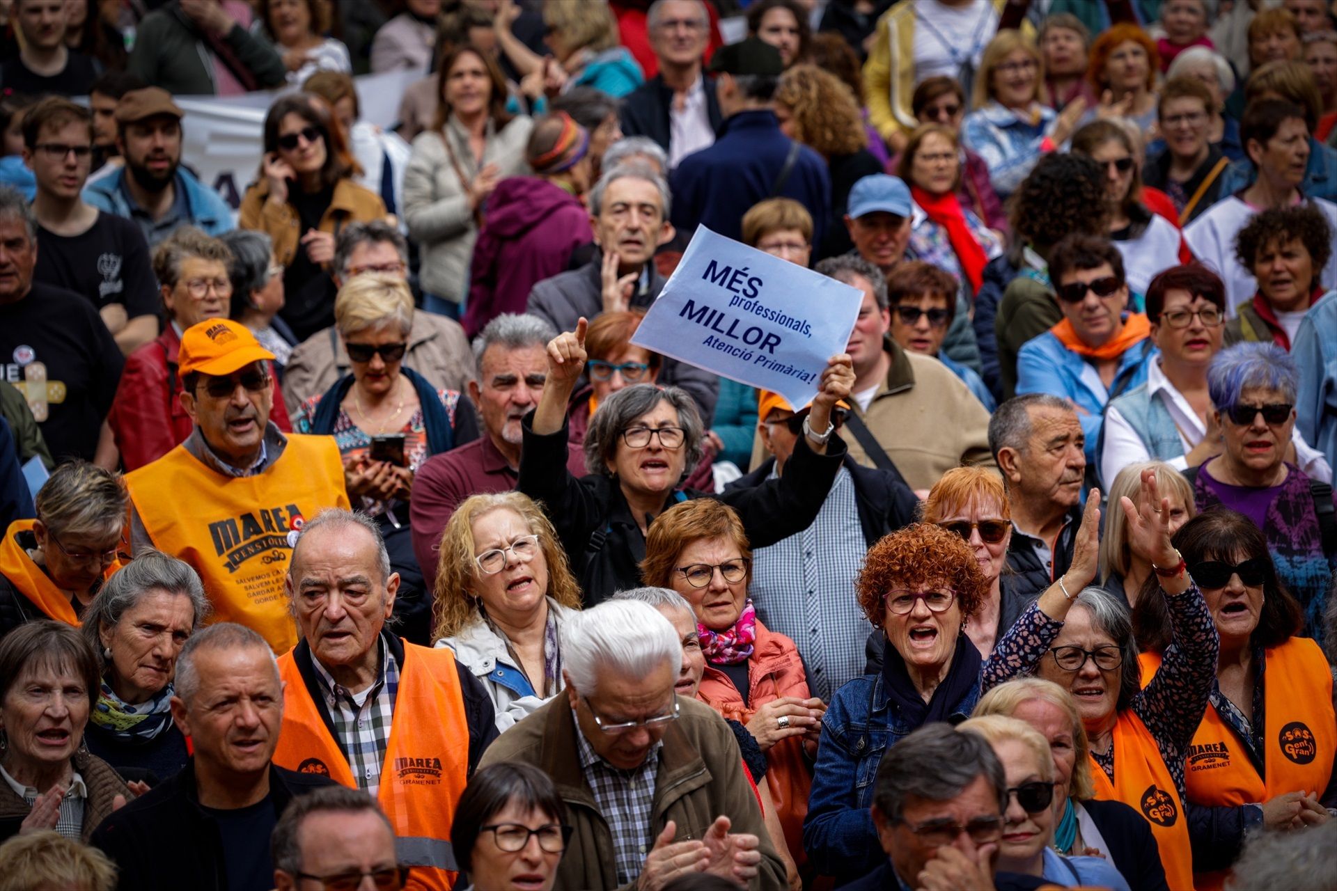 Miles de mayores saldrán a la calle el 1 de octubre en Barcelona por un "envejecimiento digno"