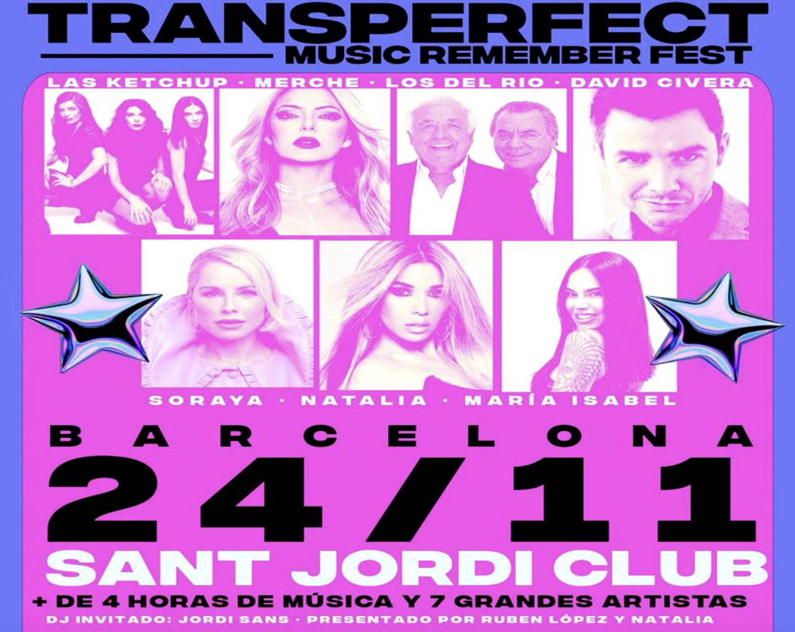 Barcelona acoge el TransPerfect Music Remember Fest, un evento benéfico "para recordar y disfrutar"