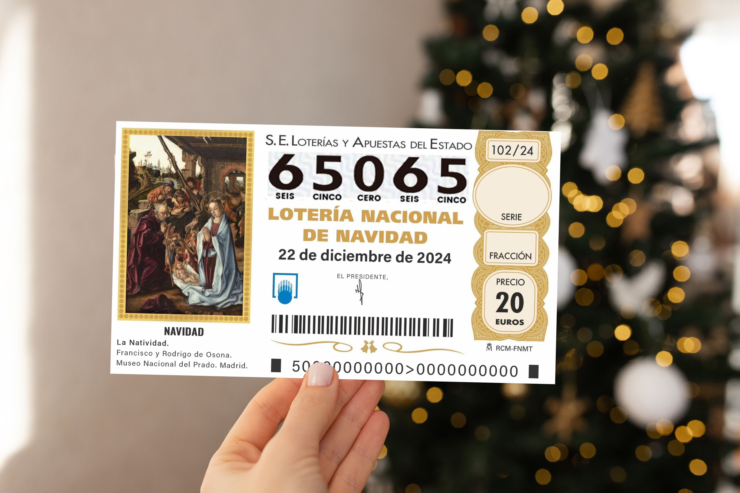 Lotería Navidad 2024: El Gallo de la Suerte lleva la ilusión a los lectores de 65YMÁS con el 65065