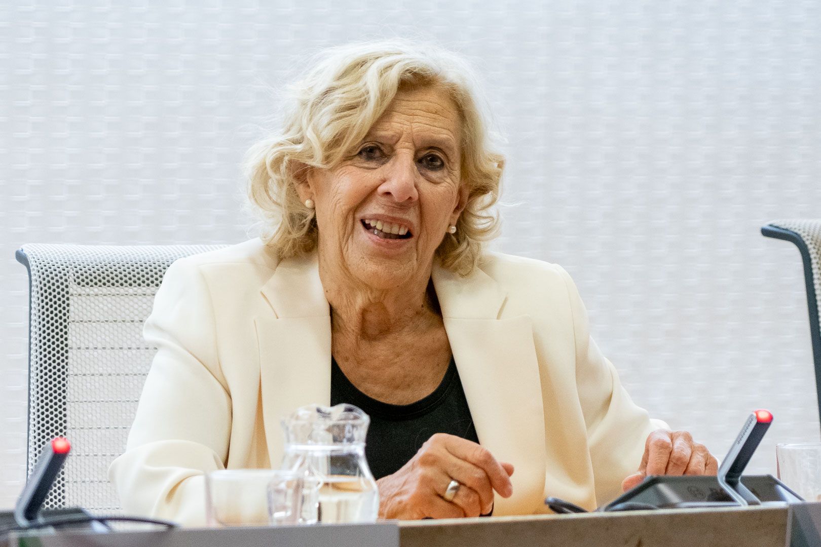 Manuela Carmena: "Cuando uno está jubilado tiene que seguir trabajando"